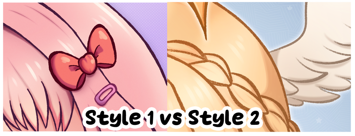 Style Difference Upclose